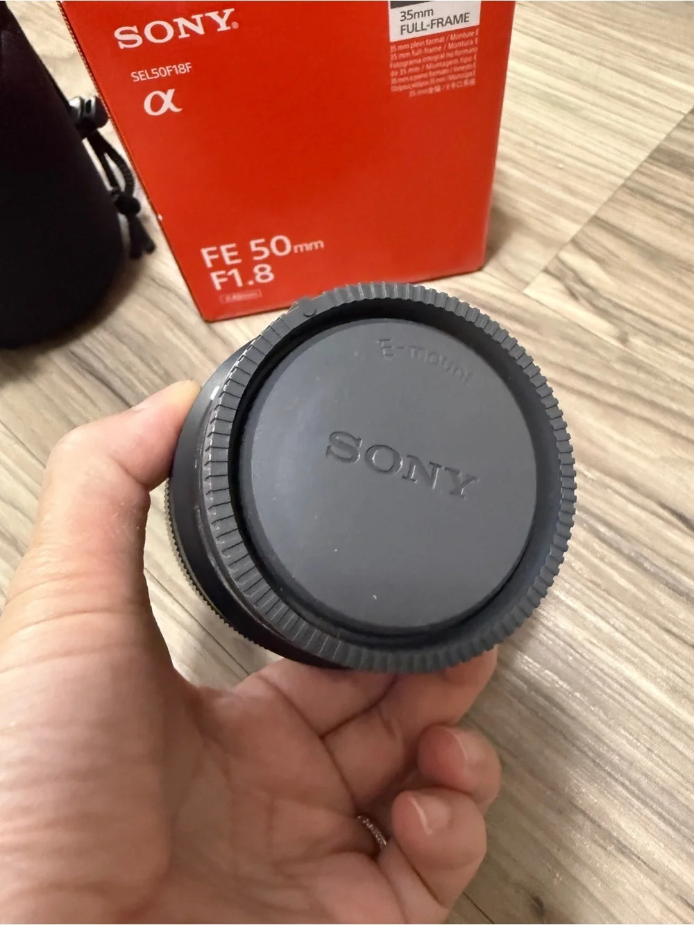 Sony FE 50mm F1.8 Lens - SEL50F18F